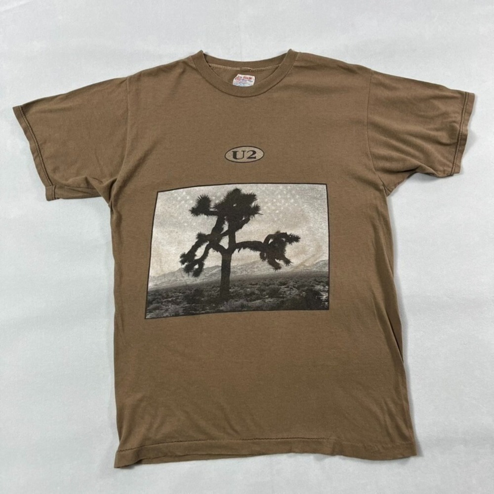 Vintage U2 T Shirt Medium 1987 Croke Park Dublin Single Stitch Original Rare 80s